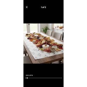 Santa Barbara Design Studio TableSugar Charcuterie Paper Runner 18in x 50ft